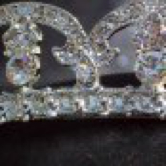 European Pave Crystal Tiara main image 2